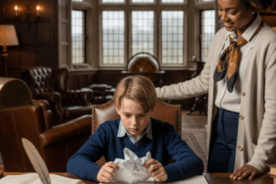 Billionaire’s Son Failed Every Test — Until the New Black Maid Taught Him One