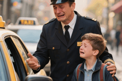 MILLIONAIRE DRESSES UP AS A TAXI DRIVER AND PICKS UP HIS SON… BUT CRIES AT WHAT HE SAYS…