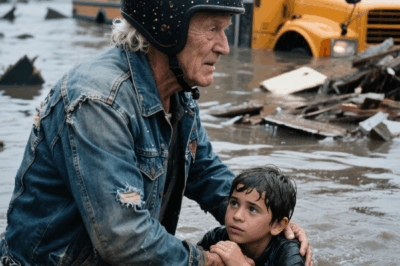 Old Biker Held Drowning Girl Above Water For Three Hours While His Own Body Was Dying