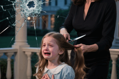 She cried, asking not to cut her hair… but the millionaire’s scream changed everything