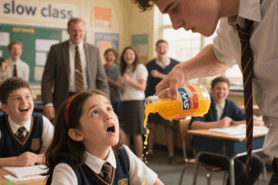 BULLY Pours Juice On The WRONG Student and regretted