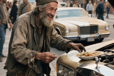 “Can I Fix It For A Meal?” They Laughed At Homeless Veteran — Unaware He Was An Automobile Legend…