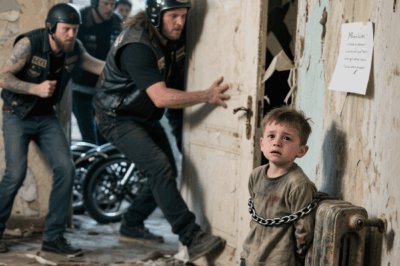 Bikers Found a Boy Chained in an Abandoned House — with a Note from His Dead Mother
