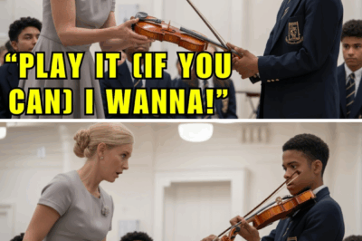 Teachers Told Black Boy To PLAY VIOLIN to MOCK Him—But They Regretted It the Moment He Began to Play