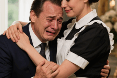 Billionaire Saw His Father Crying in the Maid’s Arms—Then She Revealed a Shocking Secret