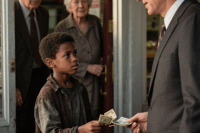 Poor Black Boy Pays for Elderly Couple’s Meal, Next Day a Millionaire Shows Up at His Door