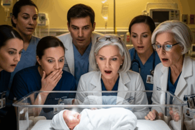 The medical staff couldn’t take their eyes off the newborn, but within a minute they faced an unexpected moment that gave everyone present goosebumps.