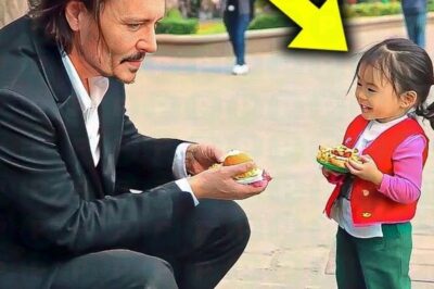 Little Girl Gives A Sandwich To Johnny Depp, 7 Days Later Something Amazing Happens!