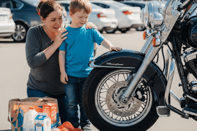 Autistic Kid Who Never Spoke Recognized His Dead Father’s Motorcycle Brothers