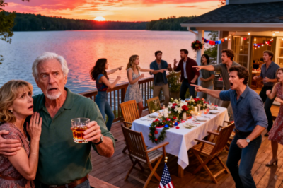 My Daughter Was Hosting My 65th Birthday at Her Cottage When My Wife Whispered, “We Need to Leave…