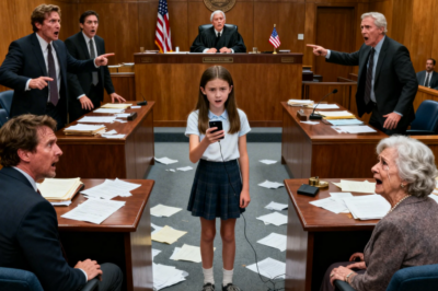 At my husband’s will reading, my 13-year-old granddaughter played three recordings — my stepson’s… 