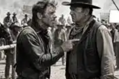 Burt Lancaster challenged John Wayne on set, believing youth and strength would help him win — but minutes later, The Duke’s brutal counterattack left all of Hollywood stunned and silent.